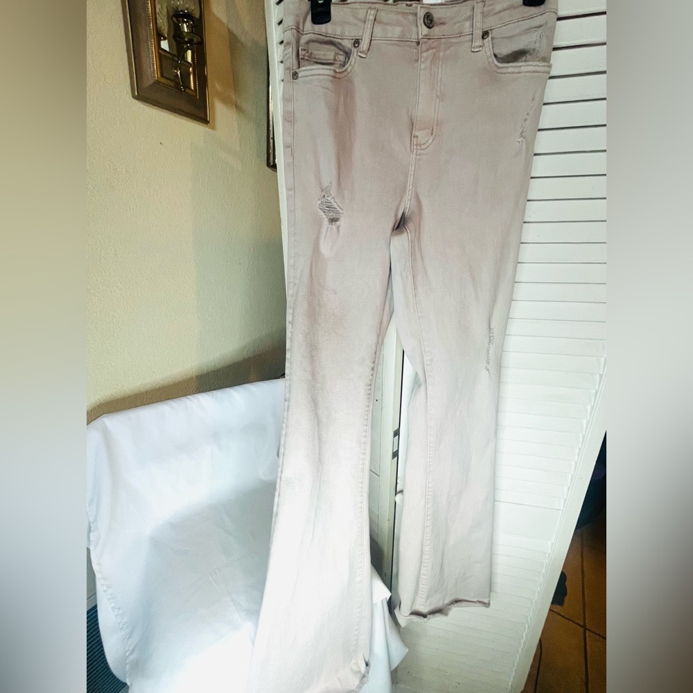 ROCKIN C’ by Cavender Women's Boot Cut Jeans in Light Gray